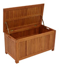 Garten Kissenbox PORTO, 90x45x45, Eukalyptus Holz