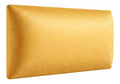 Angelo Wandpolster, 3D Wandpaneele Bett Wandkissen Gold, 160x40 cm