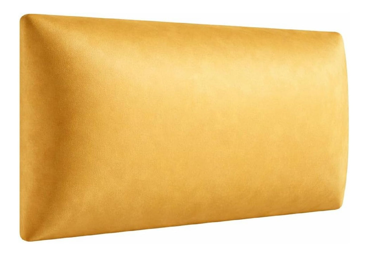 Angelo Wandpolster, 3D Wandpaneele Bett Wandkissen Gold, 160x40 cm