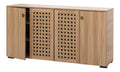 Sideboard HWC-N87 83x159x37cm - braun