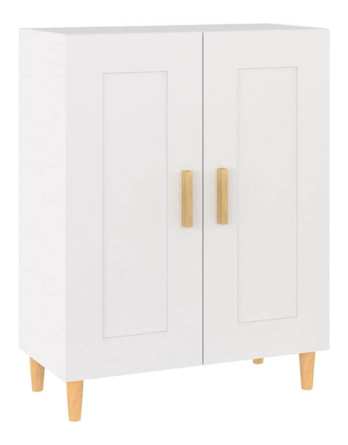 Sideboard Wei 69,5x34x90 cm Holzwerkstoff