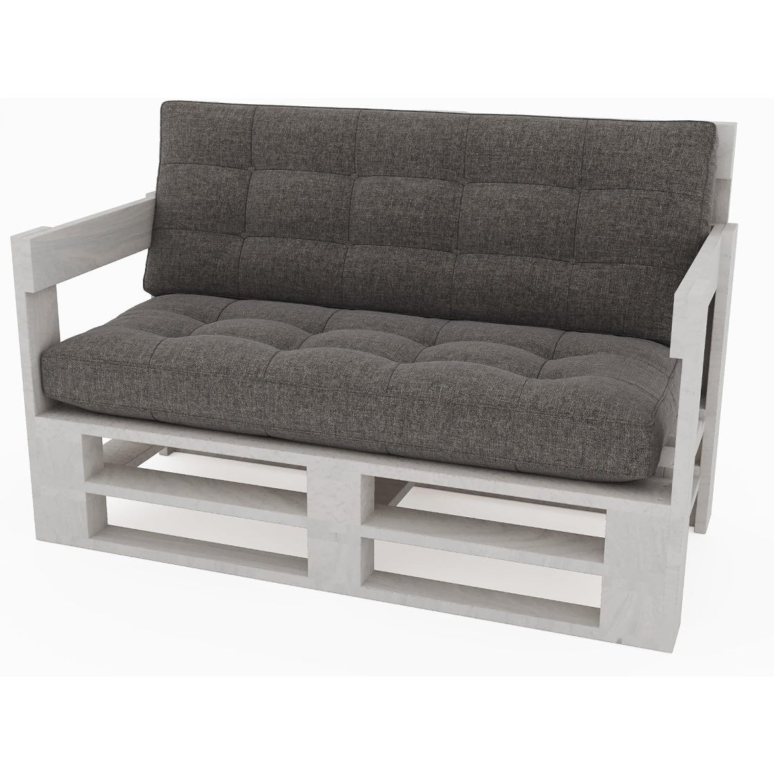 Palettensofa aus Holz f¨¹r Innen- und Au?enbereich, 1