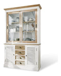 Schrank Moosehide, antikwei /braun
