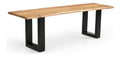 Esszimmerbank 120x40x45 cm Massivholz Sitzbank Akazienholz