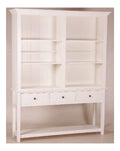 Shabby Chic Landhaus Stil Schrank Buffetschrank Wei B 158 x H 202 cm - Schrank Esszimmer
