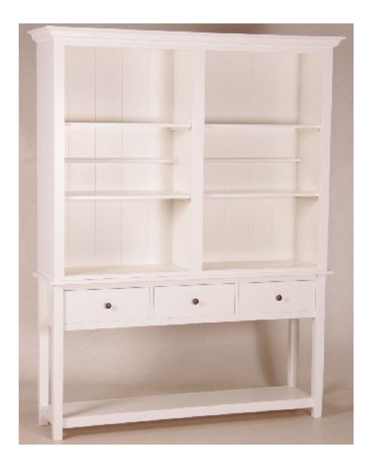 Shabby Chic Landhaus Stil Schrank Buffetschrank Wei B 158 x H 202 cm - Schrank Esszimmer