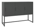 Sideboard Anthrazit 105x35x75 cm Stahl