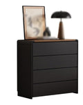 Kommode Kommode for Schlafzimmer mit 4 Schubladen, Holzkommode for Schrank, Wohnzimmer, Flur Schrank
