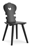 Valerio Stuhl, Material Massivholz, Fichte lackiert