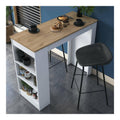 Tisch fest Navi 120x50x100h cm Braun 6 Platze