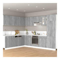 Klapphangeschrank mit Tur Kuchenhangeschranke Kuchenschrank Kuche Hangeschrank Kuchenmobel Oberschrank Kuchenschrank Modern Grau Sonoma 60x31x40 cm Holzwerkstoff