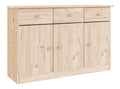 Schrank Dielen-Sideboards Kuchen-Sideboard Sideboard 112x35x73 cm Massivholz Kiefer fur Wohnzimmer, Kuche, Korridor