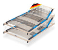 CubeSleep 2 STK Pure Eco 7-Zonen Lattenrost verstellbar 100x200 cm