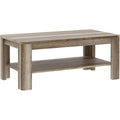 Couchtisch aus Holzwerkstoff in Antik-Eiche, 110 ¡Á