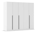 ALBA, Kleiderschrank, Farbe Wei , Breite 226 cm