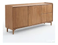 Sideboard 160 x 70 x 45 cm Mango Massivholz Braun Handmade