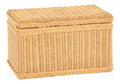 Truhe/Waschetruhe aus Rattan (Honig, Box)