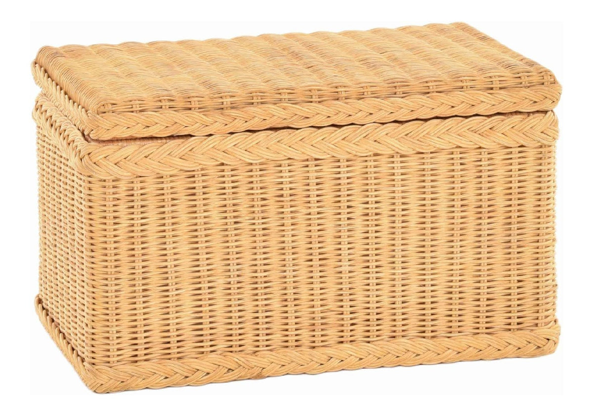 Truhe/Waschetruhe aus Rattan (Honig, Box)