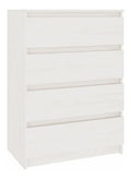 Wohnzimmer-Sideboard Schrank Kuchen-SideboardBeistellschrank 60x36x84 cm Massivholz Kiefer Geeignet fur Lounge, Wohnzimmer, Kuche