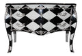 Barock Kommode Karo Design 130cm Antik Look