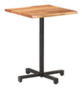 Home Tools-Bistrotisch mit lebenden Kanten 60x60x75cm Akazienholz massiv