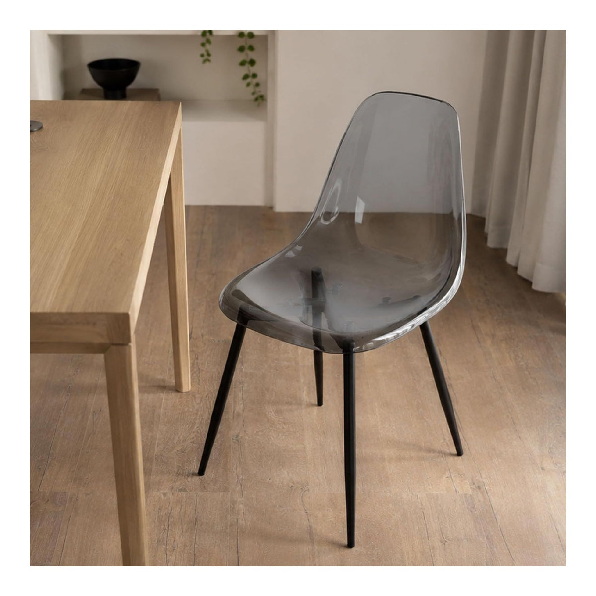 Stuhl Agate Grau, belastbar bis 120 kg