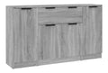 Klassisches Sideboard Buffet Vielseitiger Aufbewahrungsschrank Kuchenschrank Minimalistische Optik Seitlicher Schrank fur Schlafzimmer oder Wohnzimmer Buros Grau Sonoma 30x30x70 cm