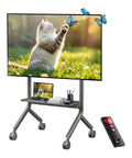NB Ergonomic Mobiler TV Stander fur Max 90 Zoll TVs, Belastung bis 68 kg