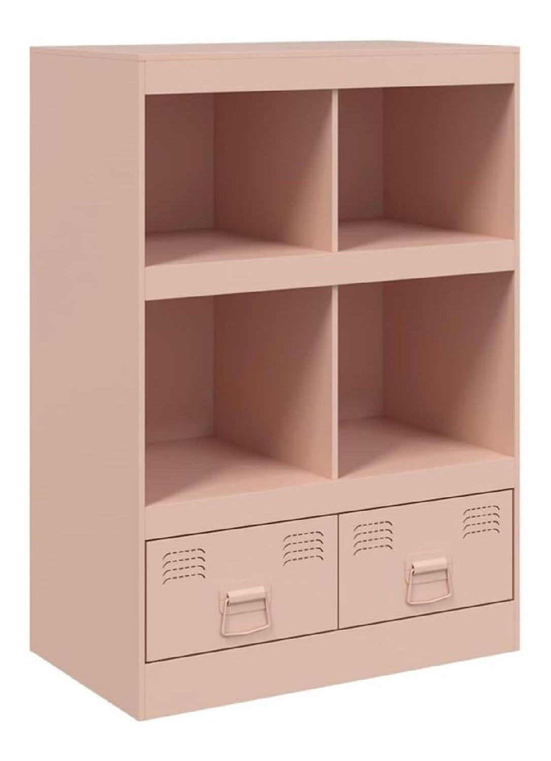 Highboard Rosa 67x39x95 cm Kommode aus Kaltgewalztem Stahl