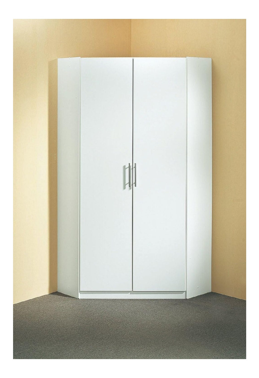 Wimex Kleiderschrank/ Eckschrank Runner, (B/H/T) 95 x 198 x 95 cm, Wei