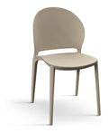 KONTE.DESIGN Marbella Stuhl, Polypropylen, Taupe, 4