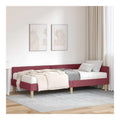 Eckbett mit Matratze, 2 Stuck, Grau