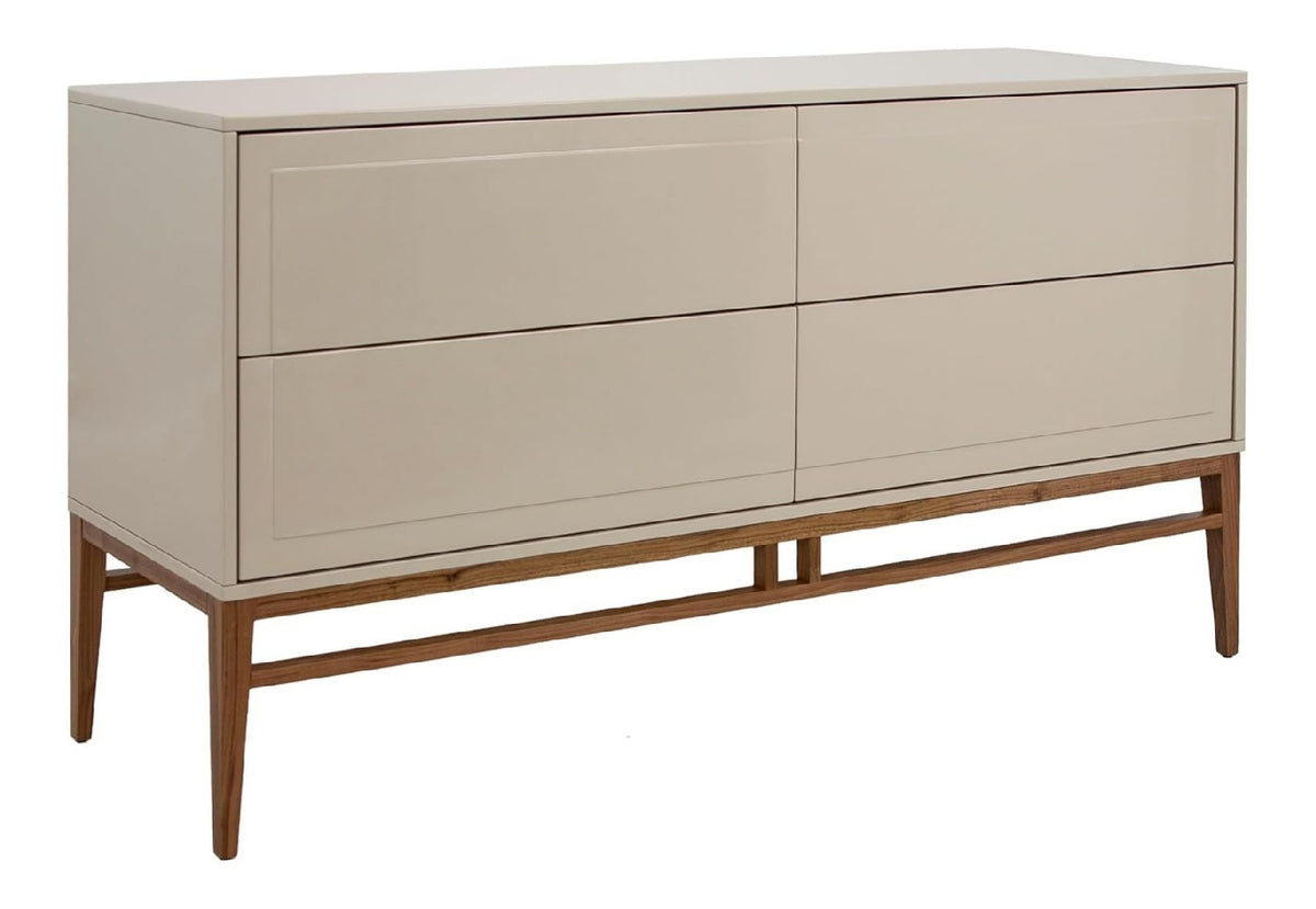 Angel Cerda - Modern Sideboard aus Nussbaumholz Grau