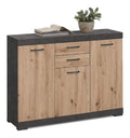 Kommode Beistellschrank Anrichte Holzschrank Standschrank Birkenhead III Matera/Artisan Eiche