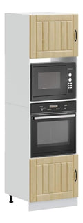 Herdumbauschranke 2 Stuck Lucca Sonoma-Eiche Holzwerkstoff Kuchenmobel mit verstellbaren Fu en, platzsparendes Design fur Mikrowelle Backofen, langlebige Aufbewahrung