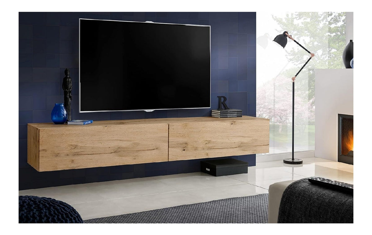 Komodee TV Schrank Loreto Wotan/Wotan 200x30x41,5 cm