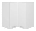 Hangender Eckschrank Indoor Kuche Schrank Wand Stauraum Regal Schrank Kuchenmobel Wei 57x57x60cm Engineered Holz